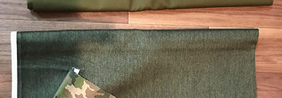 材料費約2500円のスモックワンピ。